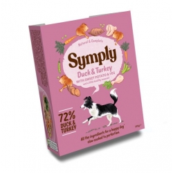 Symply Duck & Turkey With Sweet Potato 395g Wet Dog Food